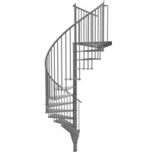 Wendeltreppe aus Metall für den Außenbereich