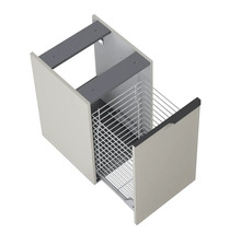 Waschbeckenunterschrank Jungborn Nonus 400x63,5x45,3 cm ohne Waschbecken fume matt