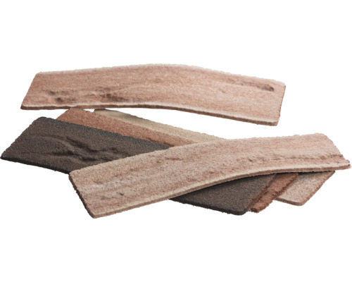 Mehrere Klinkerriemchen