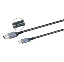 USB-Kabel mit USB-A- und USB-C-Anschluss