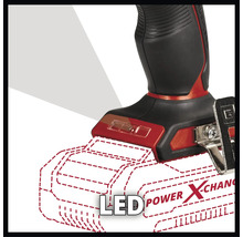 Detailaufnahme Akku-Bohrschrauber mit LED-Licht