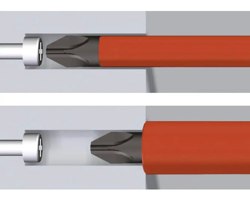 Zwei Schraubendreher mit Kreuzschlitz