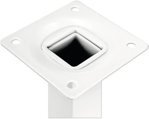 Tischbein aus Metall mit Montageplatte