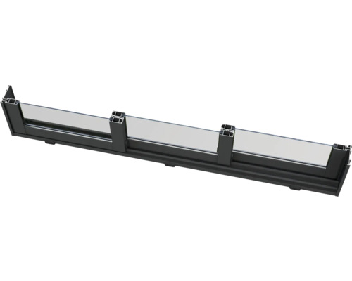 Terrassengeländer aus Aluminium und Glas