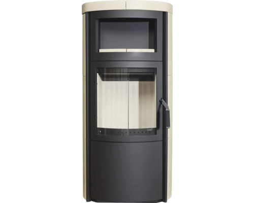 Kaminofen mit Sichtfenster und Ablagefach