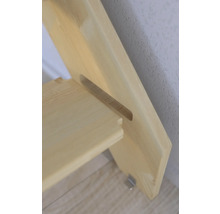 Holztreppe Detailansicht