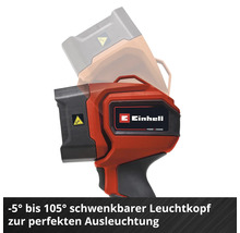 Einhell Akku-Lampe mit schwenkbarem Leuchtkopf