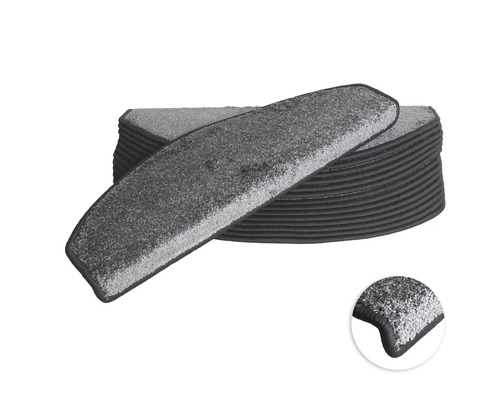 Stufenmatten aus Textil im Stapel