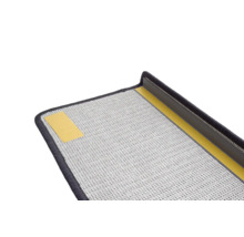 Fußmatte mit Antirutschbeschichtung und Einfassung