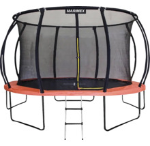 Gartentrampolin mit Sicherheitsnetz und Leiter