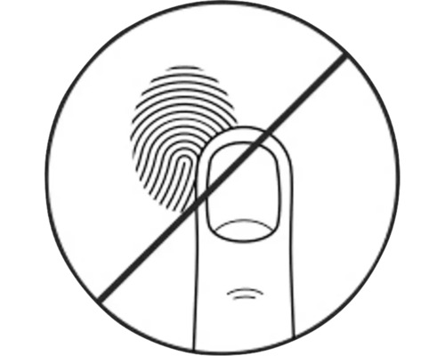 Kein biometrischer Scan