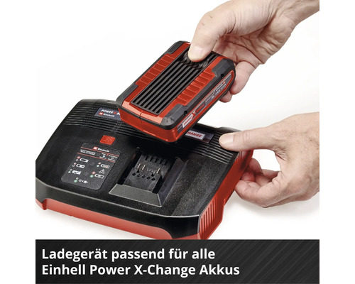 Einhell Power X-Change Akku Ladegerät mit Akku