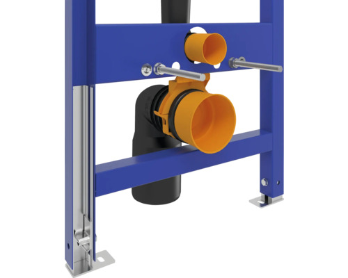 Vorwandelement für Wand-WC mit Abwasserrohr und Befestigungsmaterial