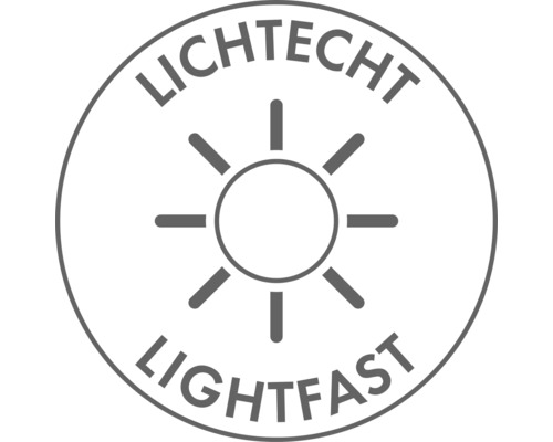 Lichtecht Symbol: Beständigkeit gegenüber Licht