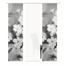 Schiebegardine mit Blumenmuster