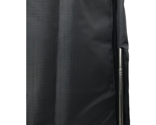 Abdeckung mit Reißverschluss und Stange