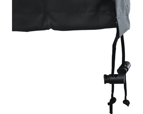 Abdeckung mit Kordelzug zur Befestigung