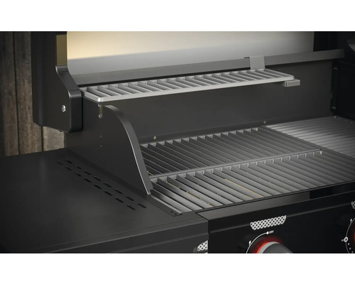 Detailansicht des Grillrosts eines Gasgrills