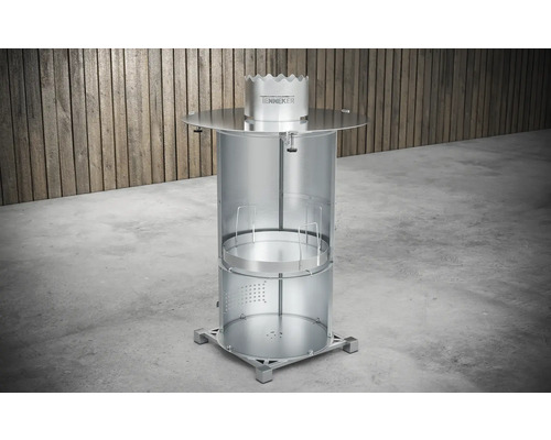 TENNEKER Watersmoker aus Edelstahl