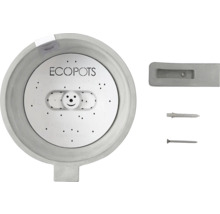 Ecobots Pflanzgefäß mit Zubehör zur Wandmontage