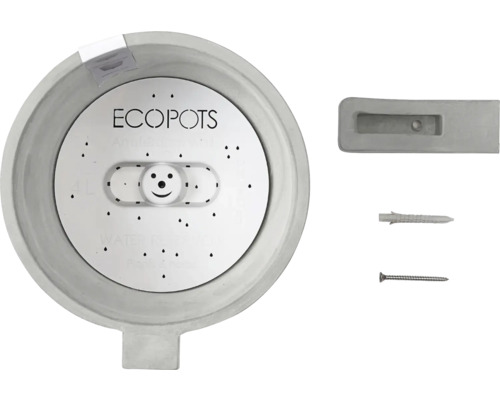 Ecobots Pflanzgefäß mit Zubehör zur Wandmontage
