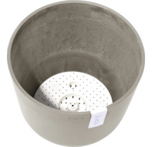 Runder Pflanztopf mit Bewässerungseinsatz