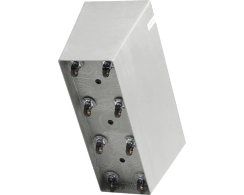 Metallgehäuse mit Rollen