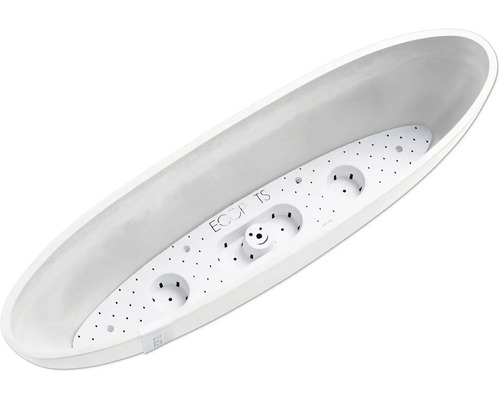 Ovaler Pflanzkasten mit Bewässerungssystem