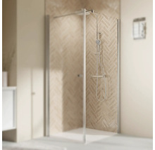 Duschabtrennung aus Glas im Badezimmer