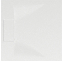 Quadratische Duschwanne aus Acryl mit Ablauf