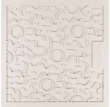 District 8 Platte mit geometrischen Formen