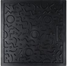 Quadratische Antirutschmatte mit Muster