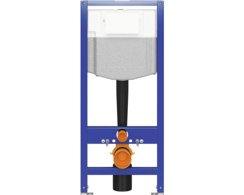 Vorwandelement für ein WC mit Spülkasten und Montagerahmen
