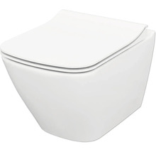 Wand-Tiefspülklosett mit WC-Sitz