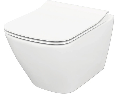 Wand-Tiefspülklosett mit WC-Sitz