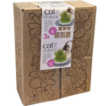 Catit Katzengras Anzucht-Set in der Verpackung