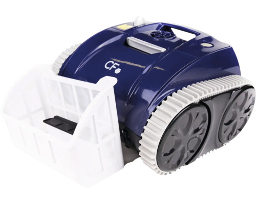 Automatischer Poolreiniger mit Rädern und Filterkorb