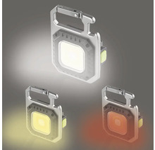 LED Schlüsselanhängerlampe mit Karabiner und verschiedenen Lichtfarben