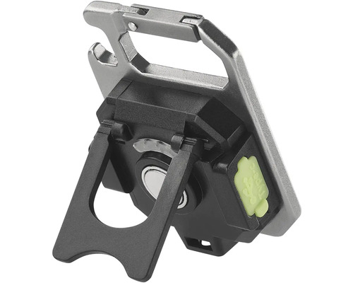 Mehrzwecklampe mit Werkzeugfunktion und ausklappbarem Ständer