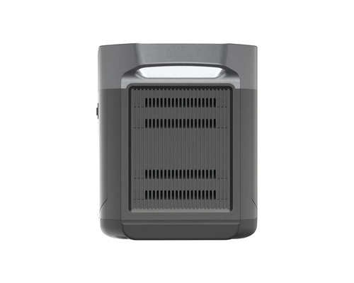 Tragbare Powerstation mit Lüftungsschlitzen