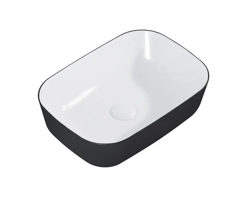 Rechteckiges Aufsatzwaschbecken für das Badezimmer