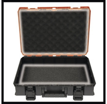 Geöffneter Werkzeugkoffer mit Schaumstoffeinlage