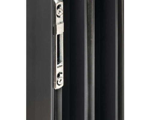 Detailansicht eines abschließbaren Elements an einer Tür