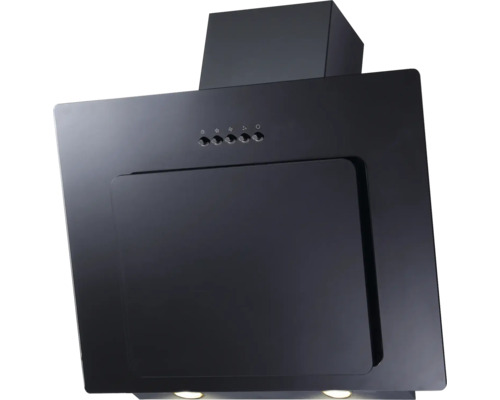 Schwarze Dunstabzugshaube für die Küche