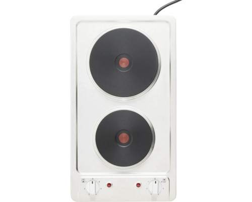 Doppelkochplatte mit zwei Kochfeldern