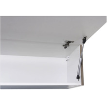 Schrank mit Beschlägen und Gasdruckfeder