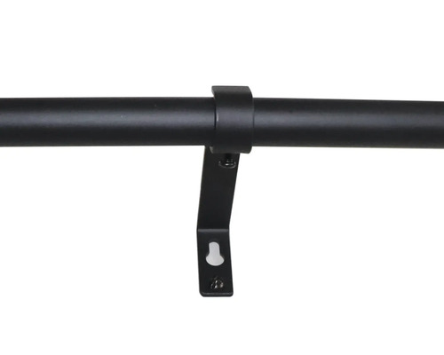 Gardinenstange mit Halterung zur Wandmontage