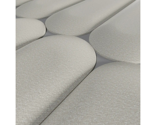 Nahaufnahme von Akustikpaneelen in organischer Form