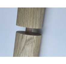 Verbindung von zwei Holzstücken mit Verbindungsstift