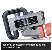 Schlitzfräse für flexible Schnittbreiteneinstellung bis maximal 30 Millimeter